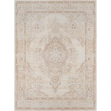 Momeni Isabella Polyester Machine Made Ivory Area Rug X