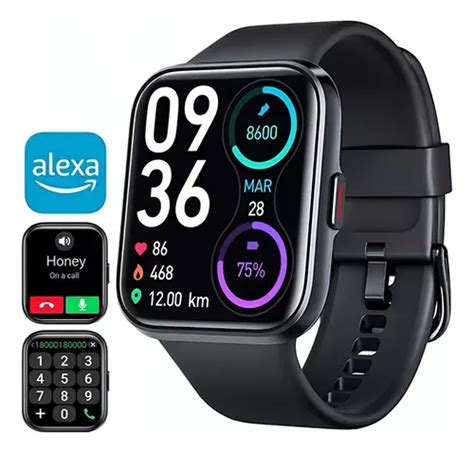 Reloj Smartwatch Fitpolo Bt Negro Relojes Inteligente Smart Watch