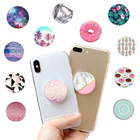 Hot Pop Up Phone Holder Expander Stand And Grip Pop Socket Flower Mount Shopee Việt Nam