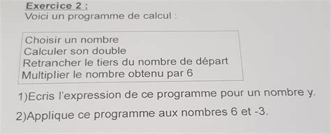 Boujour Jai Un Dm En Math A Rendre Merci De R Pondre Au Plus Vite Voici