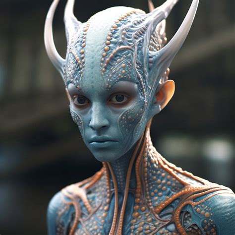 Sci Fi: Alien Female by Eichkaterkatze on DeviantArt