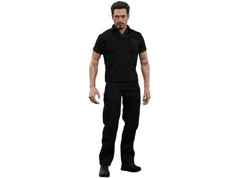 SASOM ของสะสม Hot Toys Marvel Movie Masterpiece Tony Stark with Arc Reactor Creation