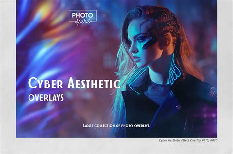 Cyber Aesthetic Overlays Filtergrade