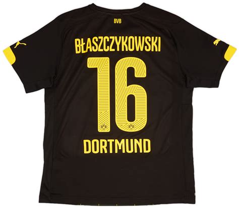 2014 16 Borussia Dortmund Away Shirt Blaszczykowski 16 6 10 M