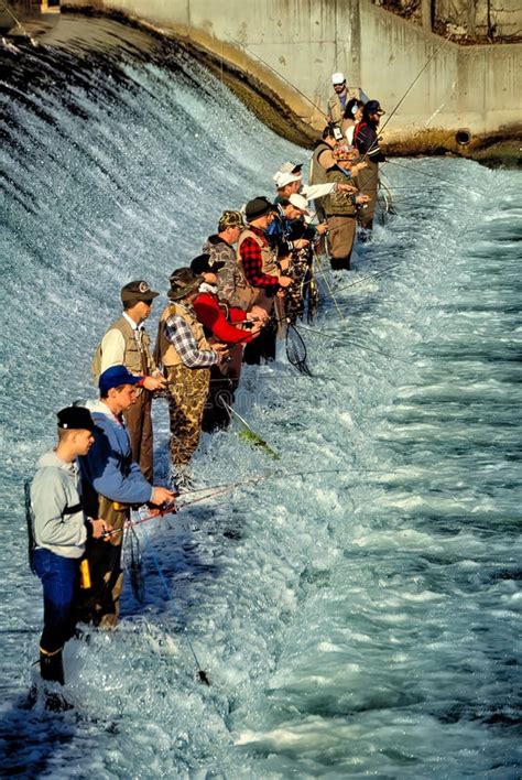 Trout Season Opening Day At Bennett Spring State Park Missouri