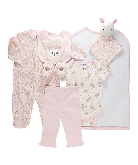 Kyle Deena Pink White Bunny Footie Set Infant By Kyle Deena