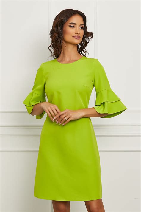 Rochie Verde Lime Mall Fashion Online