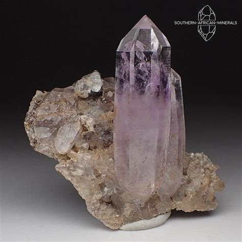 Brandberg Lustrous Amethyst Quartz Crystal Specimen Goboboseb Namibia