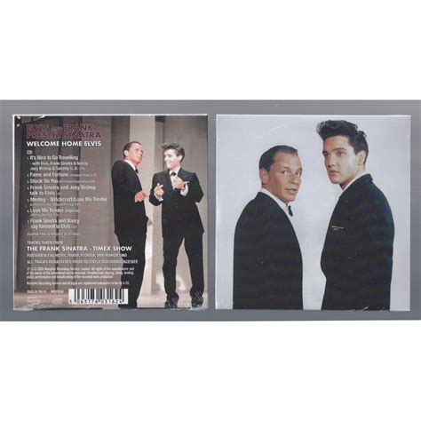 Elvis Presley Frank Sinatra Welcome Home Elvis Cd Cardboard Sleeve