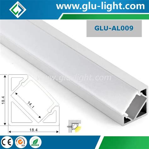 Corner Mount Led Aluminium Profile Degree V Shape Alu Led Channel