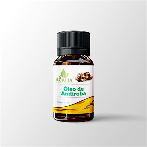 Óleo Vegetal de Andiroba 100 puro 100ml