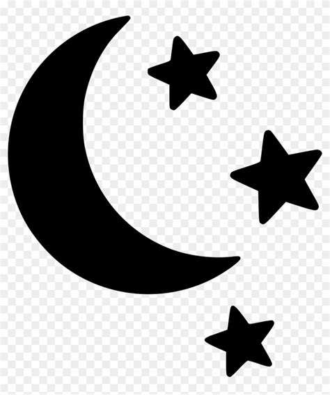 Moon Stars Comments Crescent Moon And Stars Free Transparent Png