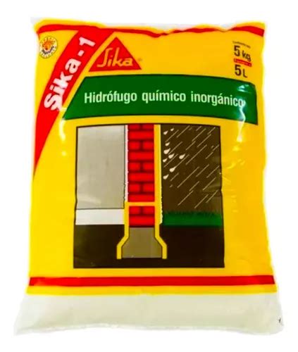 Sika Hidrofugo Quimico Inorganico Sachet De 5 Lt En Venta En Capital