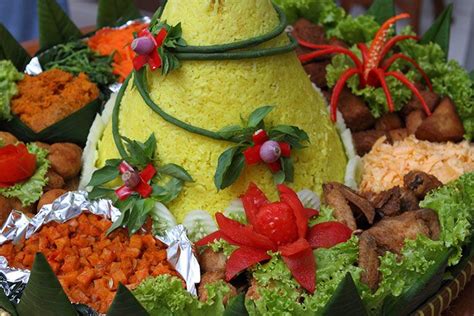 Contoh Gambar Tumpeng Nasi Kuning 57 Koleksi Gambar