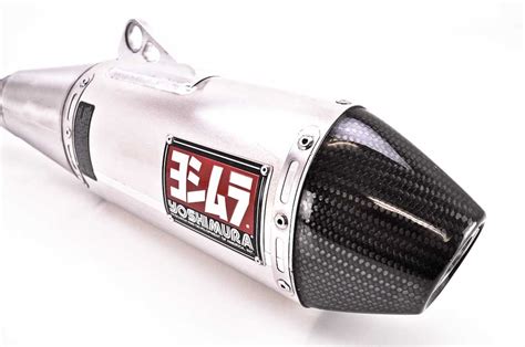 Yoshimura Rs 4 Signature Slip On Aluminum Wcarbon Fiber End Cap 219202d320 Ebay