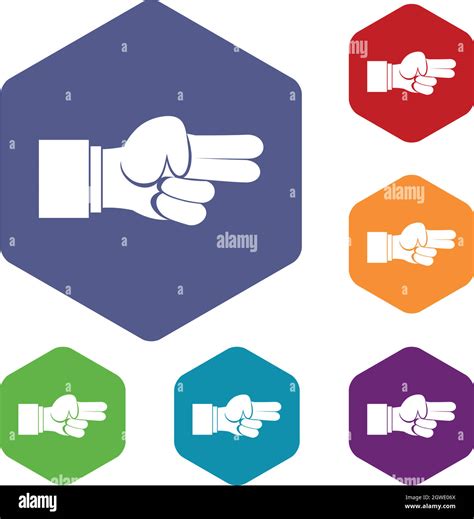 Hand Fingers Stock Vector Images Alamy