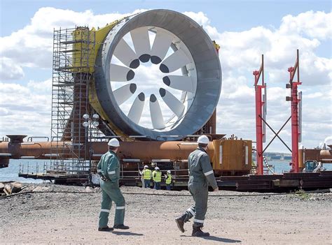 Long awaited tidal power turbine to enter Bay of Fundy next month ...