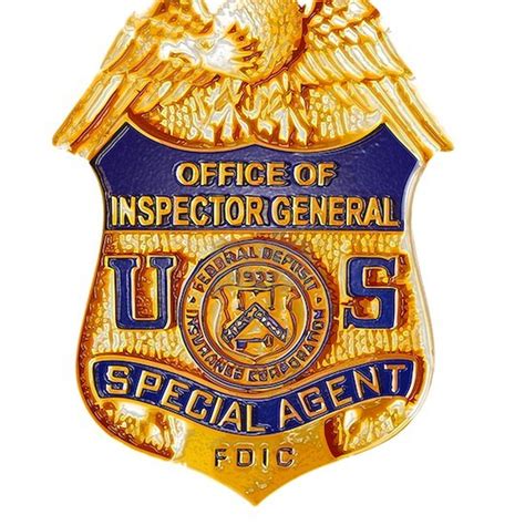 Fdic Oig Special Agent Badge Greeting Card By Boogeyman Cafepress