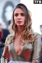 Irene Forti Sexy Seen Showcasing Her Hot Cleavage At The Venice International Film Festival In
