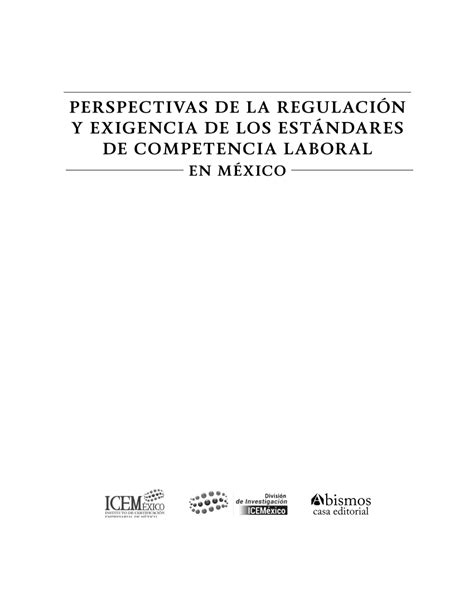 PDF Perspectivas de la regulación y exigencia de los estándares de