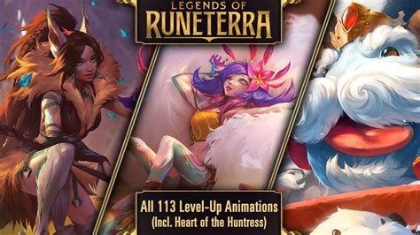 All Level Up Ascend Animations Including Nidalee Neeko The Poro