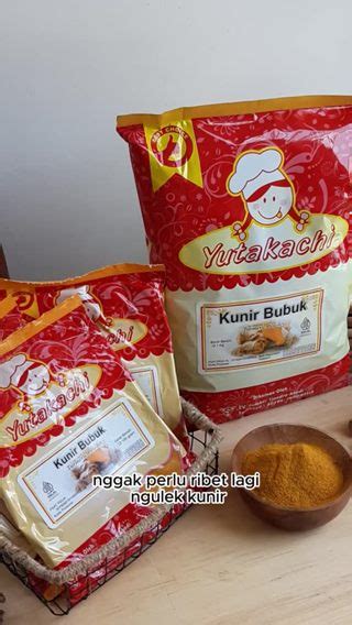 Jual KUNYIT BUBUK MURNI 1KG Yutakachi Kunir Bubuk Asli Herbal Bumbu