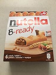 Nutella B Ready Wafer X G Amazon In Grocery Gourmet Foods