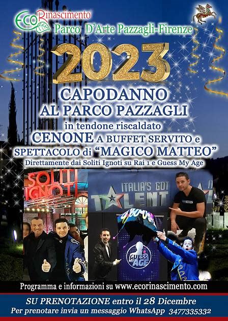 Capodanno 2023 Al Parco Pazzagli Parco D Arte Enzo Pazzagli Eventi A