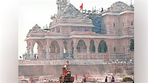 Ayodhya Ram Mandir Drawing Ayodhya Ram Mandir Pran Pratishtha Drawing