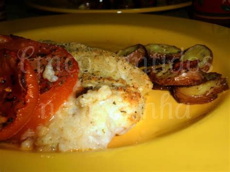 Filetes De Pescada No Forno Tomate Azeite E Manjeric O Receita