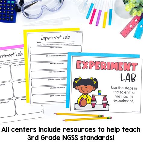 Scientific Method Activity Centers Ngss Aligned Stem Resource
