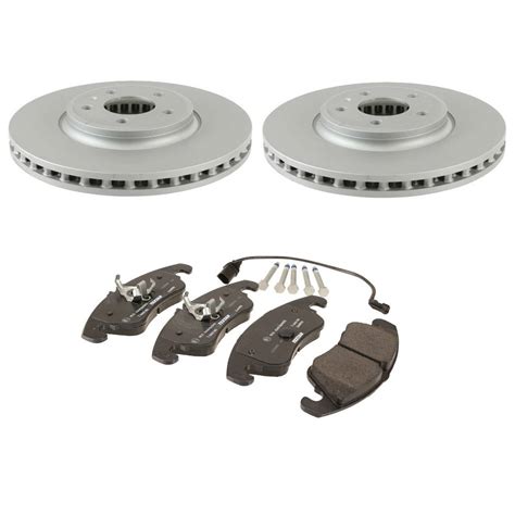 Audi Disc Brake Pad And Rotor Kit Front Mm K A Shw