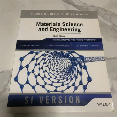 Materials Science And Engineering Th Edition William Callister