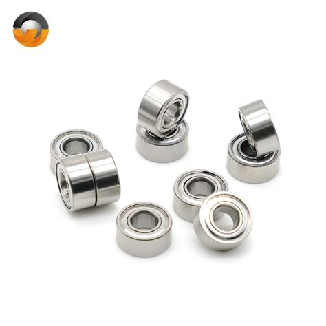 Pcs Bearing Zz X X Mm Abec Double Shielded Miniature Chrome