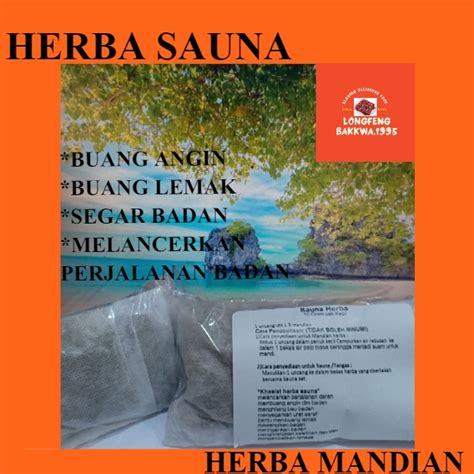 Lf Uncang Herba Sauna Untuk Kurus Buang Toksik Angin Herbs