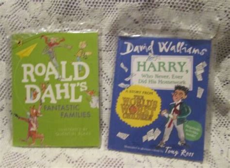 Roald Dahl And David Walliams Books Mcdonalds Happy Meal Toys Brand New