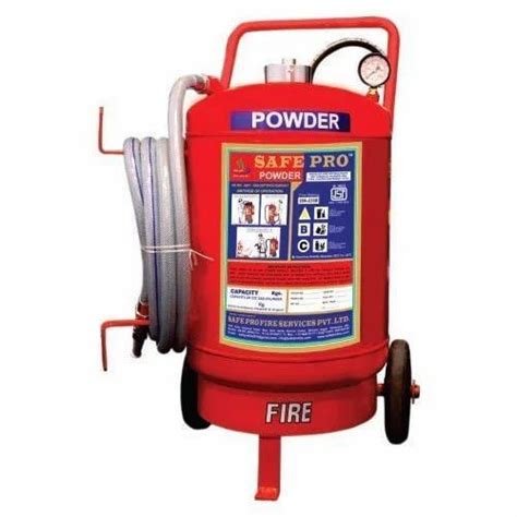 Class A Abc Dry Chemical Powder Wheeled Fire Extinguisher Kg At