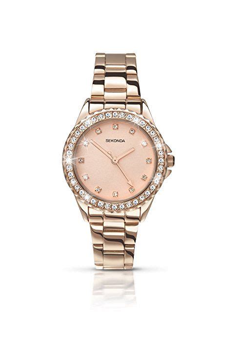 Sekonda Womens Quartz Watch 33mm With Stone Set Case Analogue Display