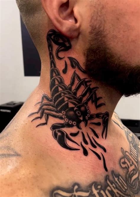 Details More Than 71 Scorpion Neck Tattoo Esthdonghoadian