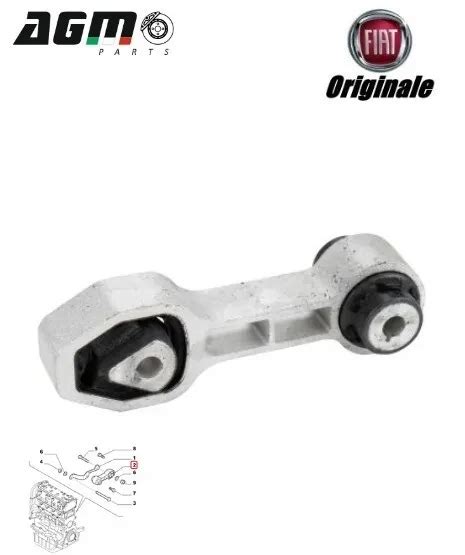 SUPPORTO MOTORE TIRANTE Tassello Originale Fiat Panda Ypsilon 312 0 9 B