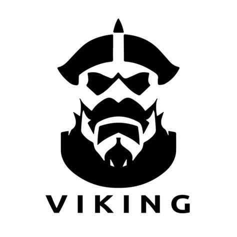 Plantilla Vector S Mbolo Icono Hombre Dise O Logotipo Vikingo Vector