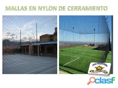 Mallas En Nylon Para Cerramiento De Canchas En Barranquilla En