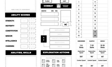 Brinehouse Custom Character Sheet V12 Bx Ose