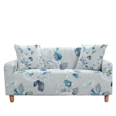 3D Rose Flower Slipcovers Sofa Cover Floral Print for Living Room ...