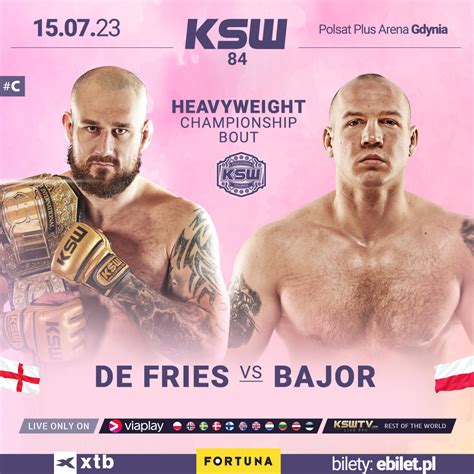 Phil De Fries Vs Szymon Bajor Na KSW 84 W Gdyni MMAROCKS