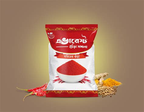 Everest Spice Powder Packaging on Behance