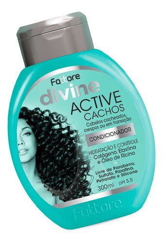 Ativador Cachos Condicionador Fattore Divine Active Cachos