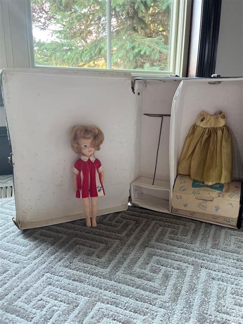 Antique Penny Brite Doll And Carry Case Etsy