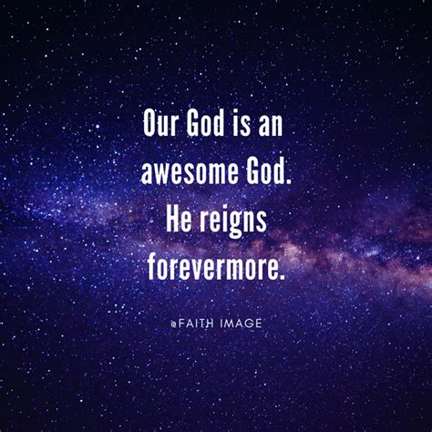 Our God Is An Awesome God Quotes