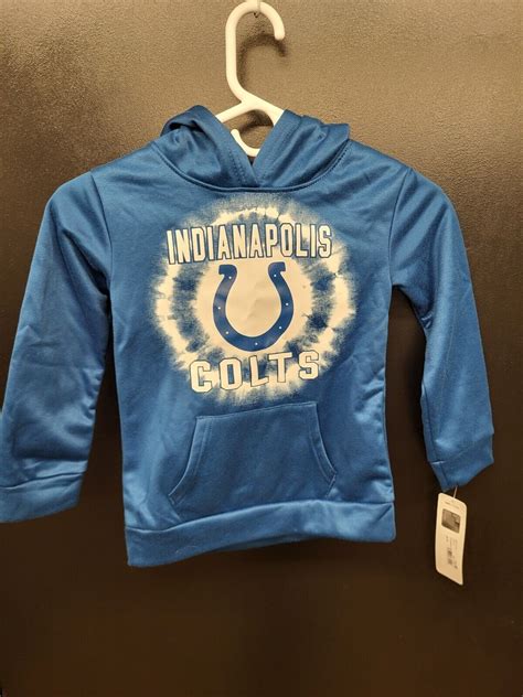 Indianapolis Colts Official Nfl Girls Kids Youth Size 45 Hooded